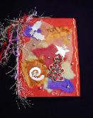 Christmas Handmade Greeting Cards-Christmas Tree Red