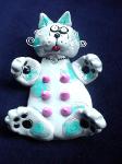 Mommy Cat Pin or Paper Weight