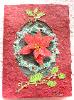 Poinsettia Handmade Card