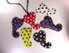Polka Dots Heart Necklace